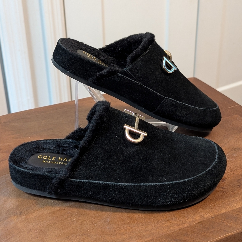 Cole Haan Black Women's Slippers